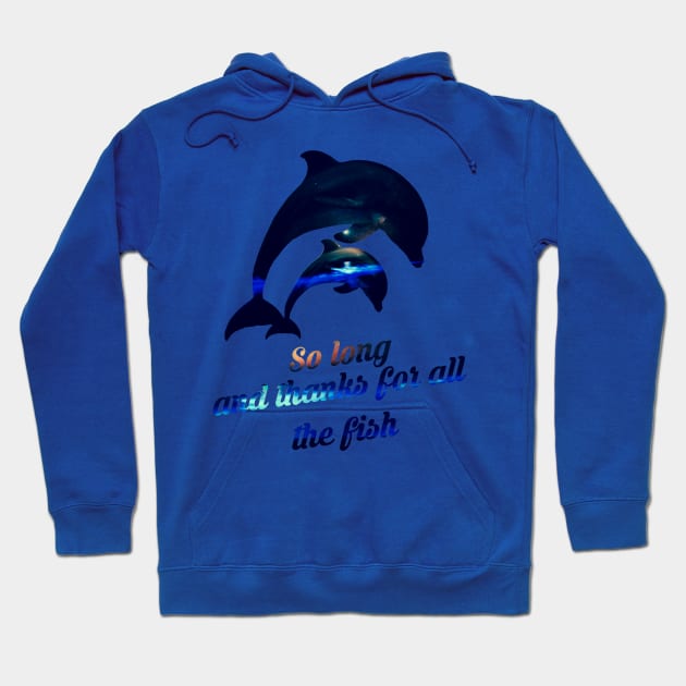 Fleeing dolphins final Hoodie by Thisepisodeisabout